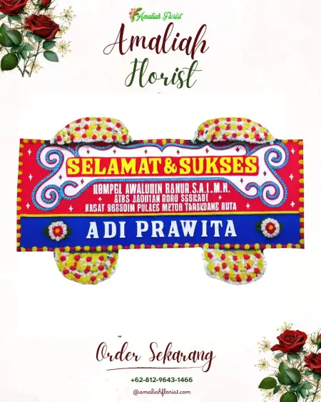 Papan Bunga Ucapan Selamat Rumbio Jaya